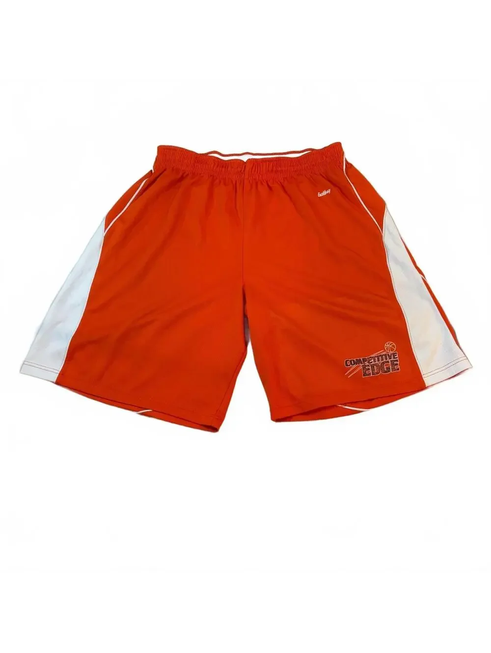 Vintage Eastbay Competitive Edge Men's Athletic Basketball Shorts XL Orange
